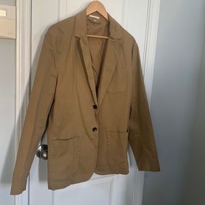 Mens size large Khaki Blazer